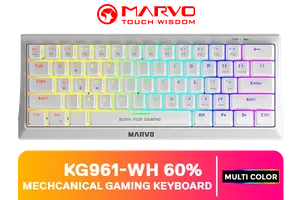 MARVO KG962-WH Mechanical Gaming Keyboard - White